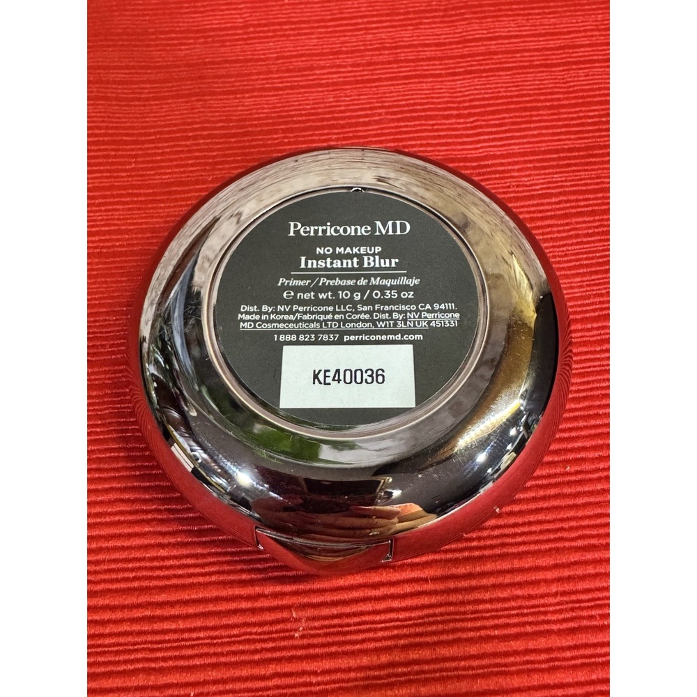 Perricone MD No Makeup Instant Blur Compact Primer 0.35 oz/ 10g New
